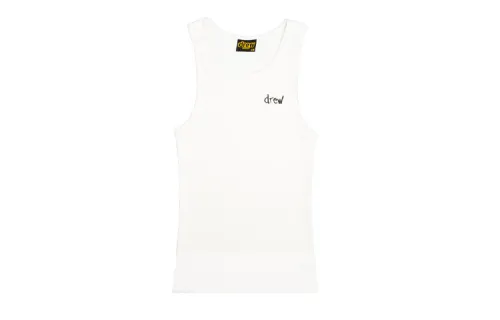 Drew house Letter Logo Series Basketball Jerseys Unisex White Moderate Bib & Brace