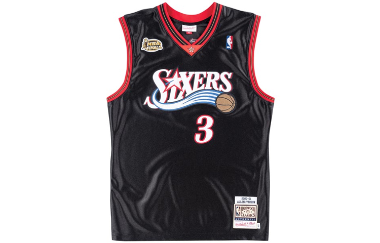 Mitchell Ness x NBA Basketball Jersey Unisex Black