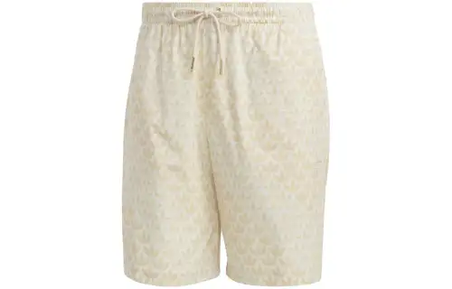 Adidas Originals Casual Shorts Men's Beige Moderate