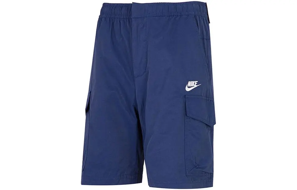Nike Casual Shorts Men's Blue Moderate