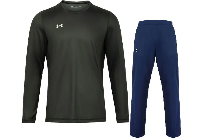 Under Armour Casual Sportswear Sets Men's Crew Neck Moderate