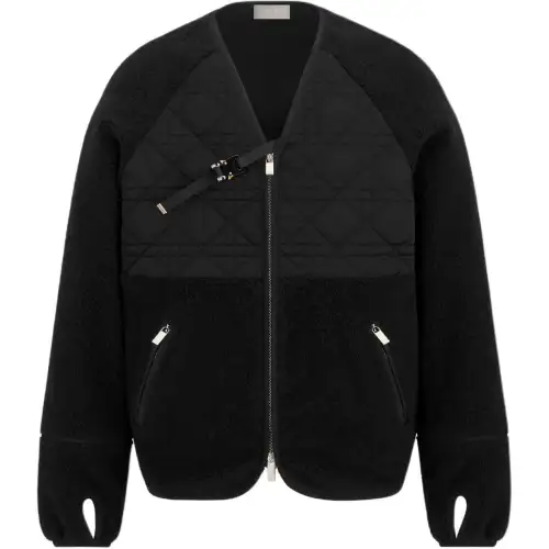 DIOR SS25 Puffer Jacket Men's Black