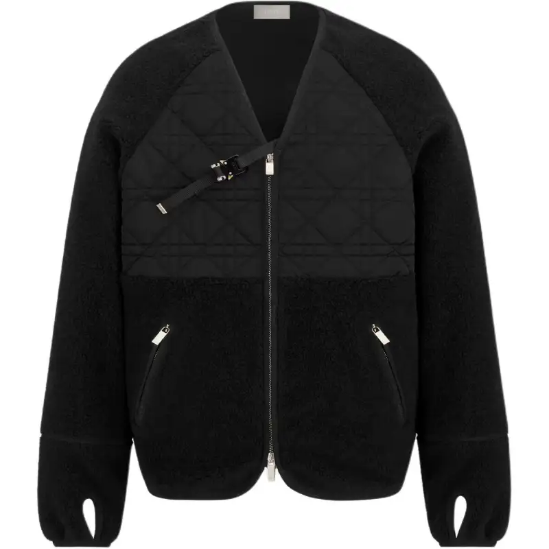 DIOR SS25 Puffer Jacket Men's Black