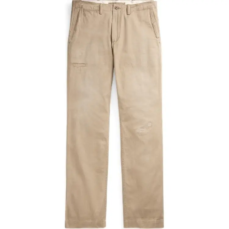 Polo Ralph Lauren SS24 Casual Pants Classic Version Men's Hill Khaki