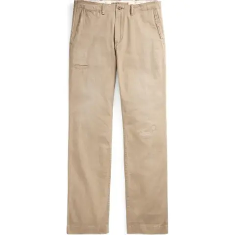 Polo Ralph Lauren SS24 Casual Pants Classic Version Men's Hill Khaki