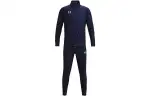 Under Armour Challenger Casual Sportswear Men's Navy Blue Stand Collar Moderate