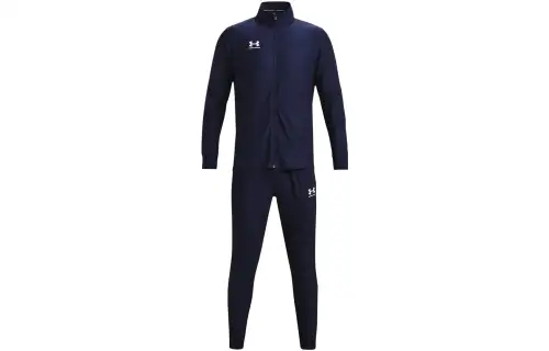 Under Armour Challenger Casual Sportswear Men's Navy Blue Stand Collar Moderate