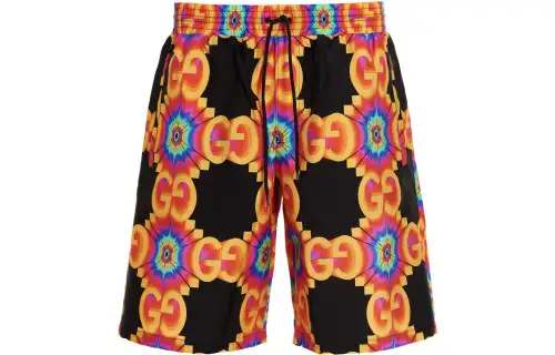 【Previous Season】GG kaleidoscope knee-length shorts