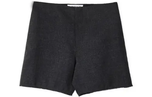 LOEWE Casual Shorts Men's Coal Gray Moderate