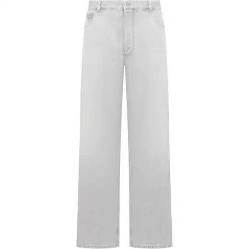 Bottega Veneta Washed Wide Leg Jeans