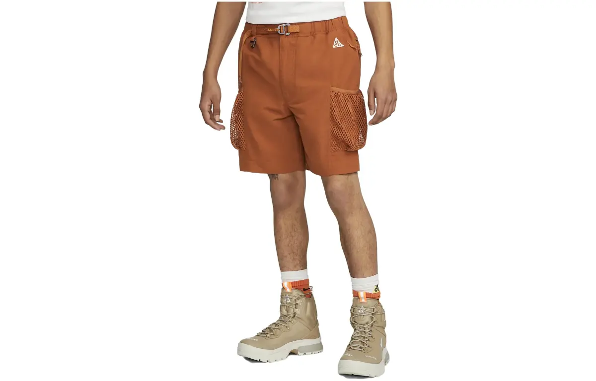 Nike mesh-pocket cargo shorts