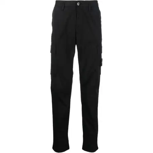 Stone Island Compass-motif tapered trousers