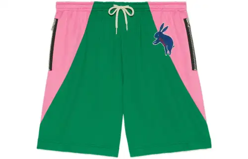 GUCCI SS23 Casual Shorts Men's Green