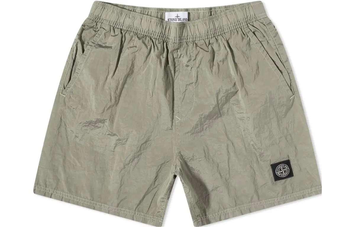 STONE ISLAND Casual Shorts Men's Aqua Green
