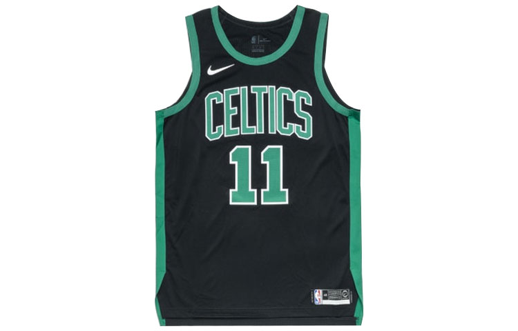 Nike NBA Jersey Kyrie Irving Moisture-wicking Kyrie Irving Celtics No. 11 Announcement Limited AU Player Version Basketball Vest Men's Black