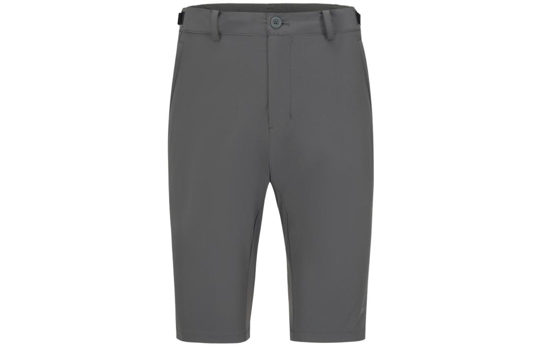 Reebok Reebok solid color casual sports shorts men's gray