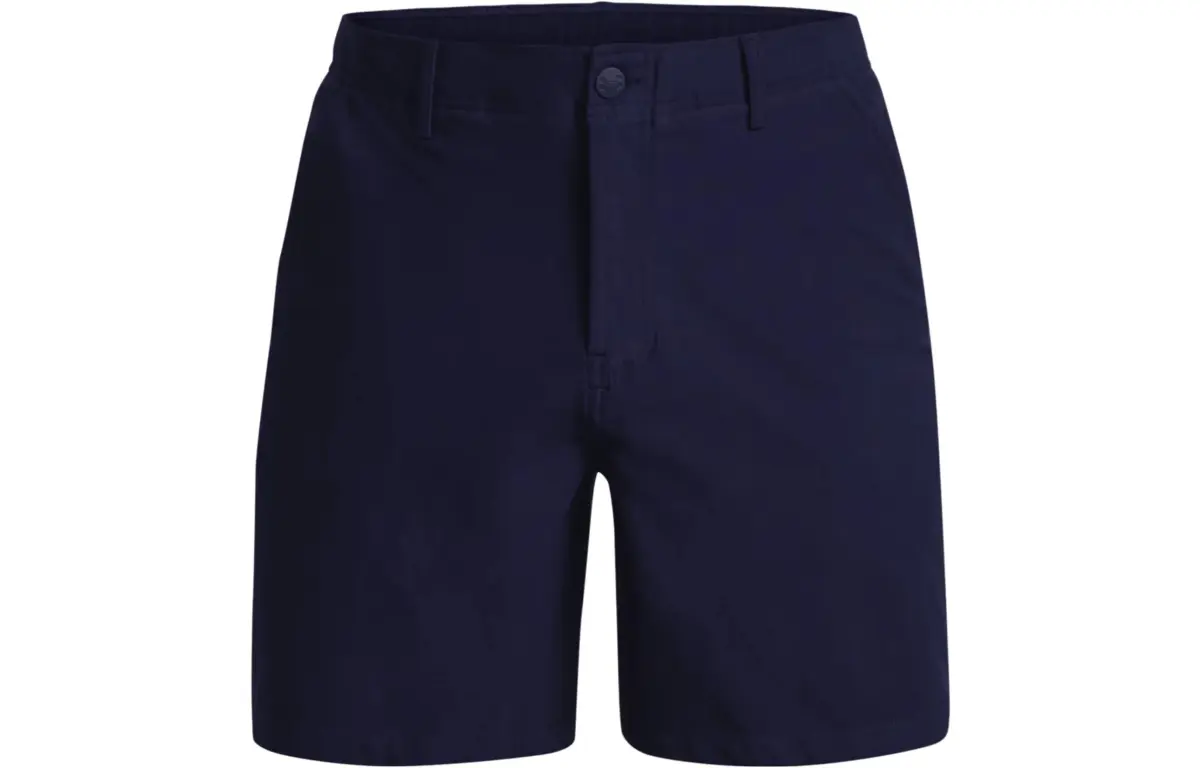 Under Armour Casual Shorts Men's Marine Blue Moderate Straight Fit Pants