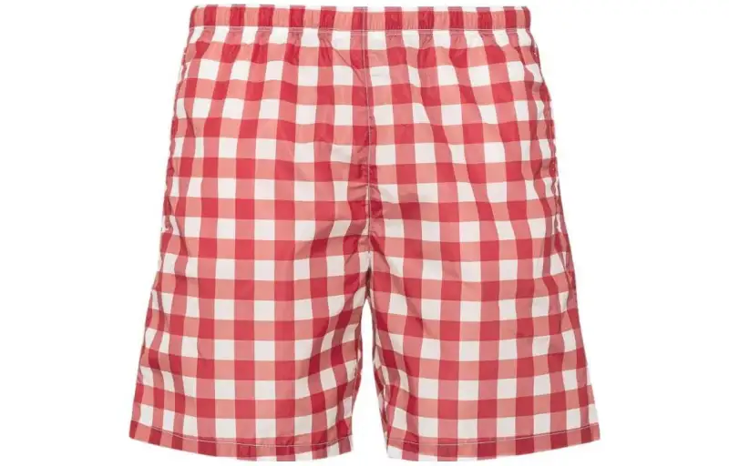 PRADA SS23 Beach Shorts Men's Red