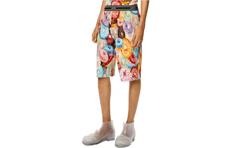 LOEWE Casual Shorts Men's Multicolor Moderate