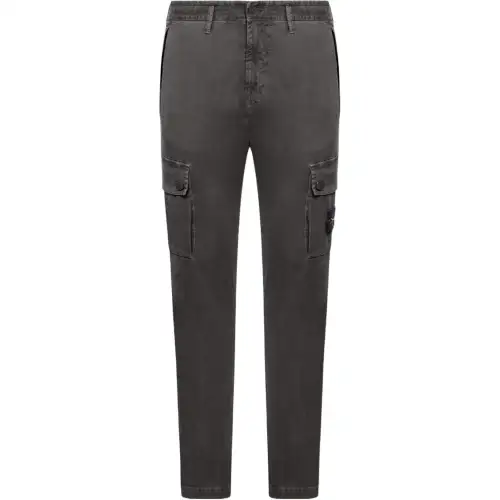 STONE ISLAND Brushed Old Effect Slim Fit Cargo Trousers