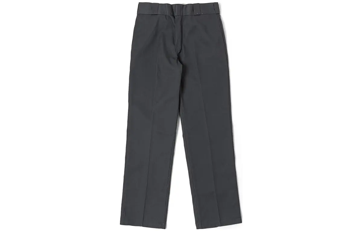 Dickies Casual Pants Unisex Dark Gray Moderate Straight Fit Pants