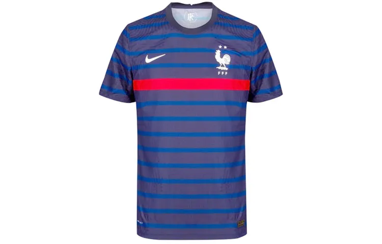 Nike France National Team Soccer Jersey Men's Black Blue
