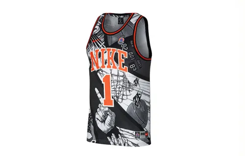 Nike Basketball Jersey Men's Black