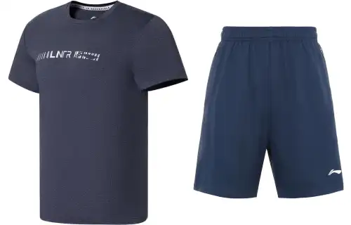 Li Ning Casual Sportswear Men's Crew Neck Moderate
