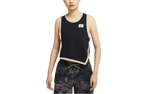 Jordan Tank Tops Women's Black Moderate Straight Fit