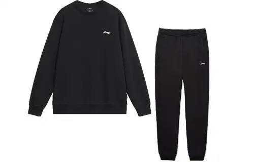 Li Ning Casual Sportswear Men's Crew Neck Moderate