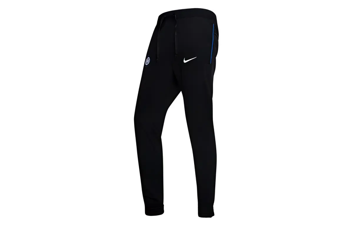 Nike Inter Training Trousers Travel Casual Pants Men's Black/White