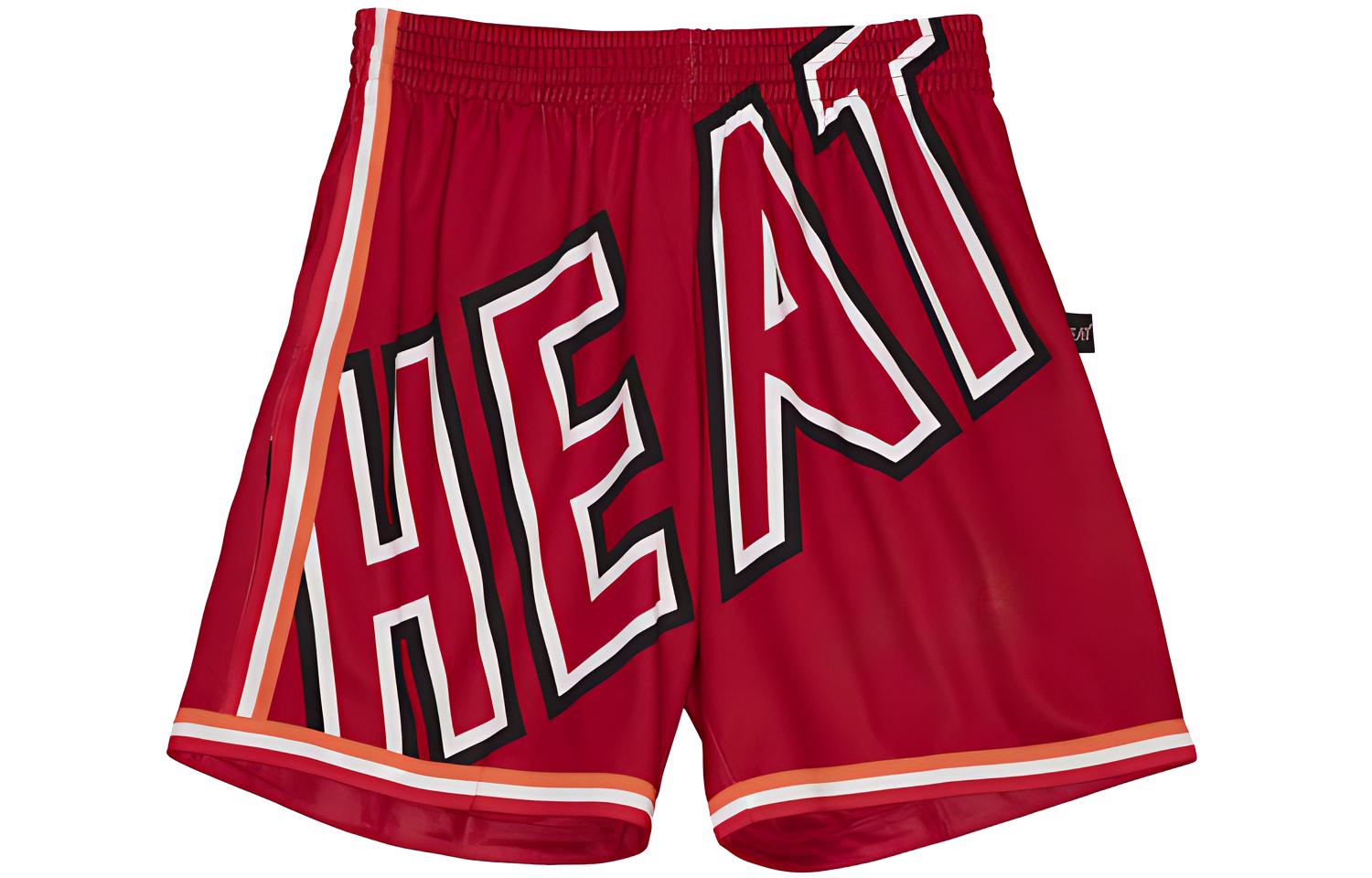 Mitchell & Ness X Nba Miami Heat Blown Out Shorts