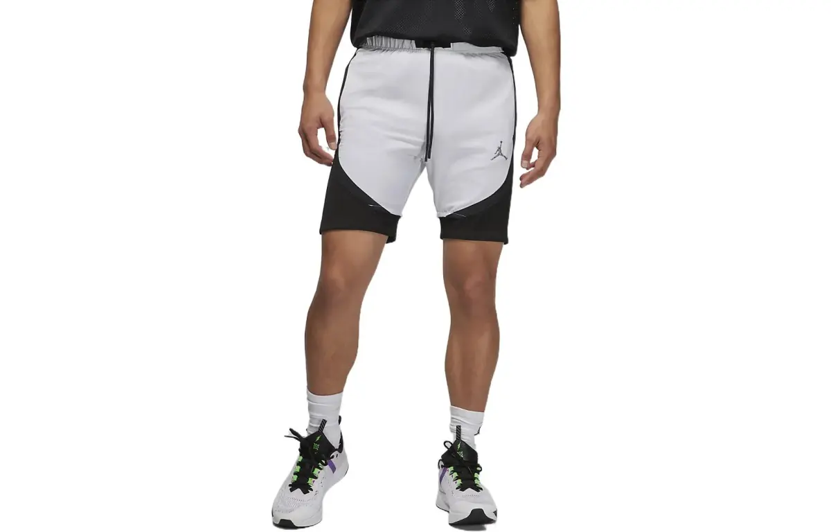 Jordan Casual Shorts Men's Gray Moderate Straight Fit Pants