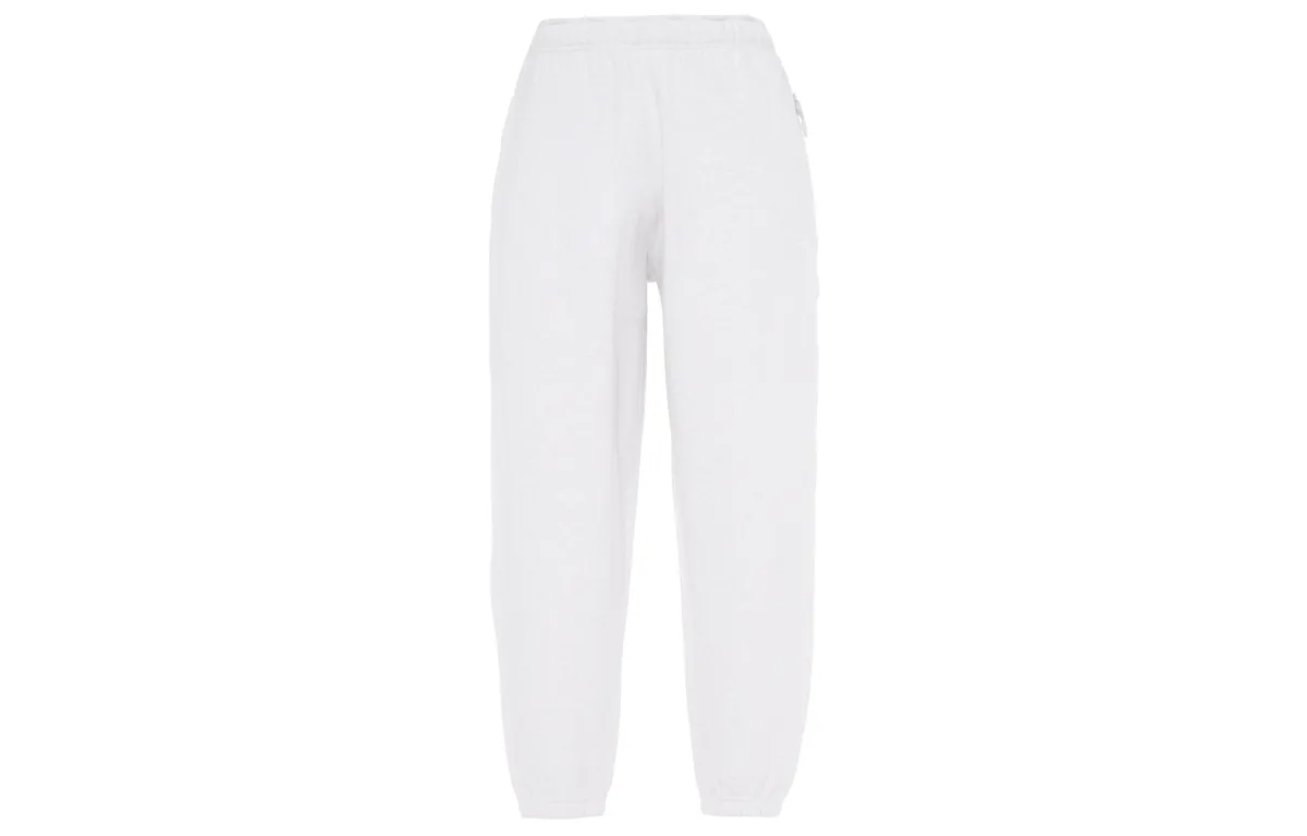 Nike Casual Pants Unisex White Moderate Cuffed Pants