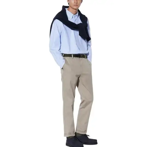 UNIQLO Casual Pants Men's Dark Beige
