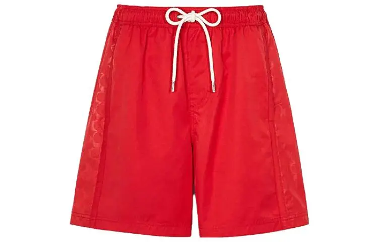 COACH Swimming Shorts Men's Red