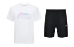 Li Ning Casual Sportswear Men's Crew Neck Moderate