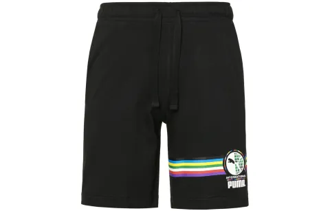 PUMA Sports Shorts Men's Black Thin
