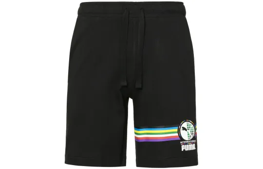 PUMA Sports Shorts Men's Black Thin