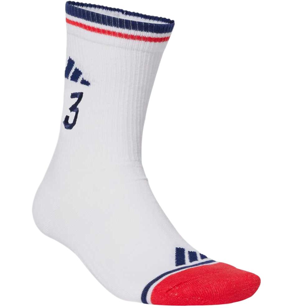 Adidas GRAPHIC SOCKS Crew Socks Unisex 1 Pack White