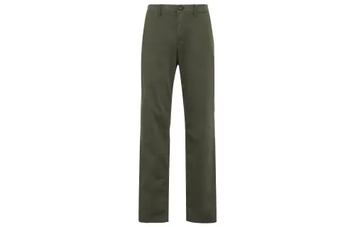Timberland Casual Pants Men's Olive Moderate Straight Fit Pants