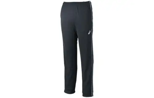 ASICS Casual Pants Men's Black Moderate Straight Fit Pants