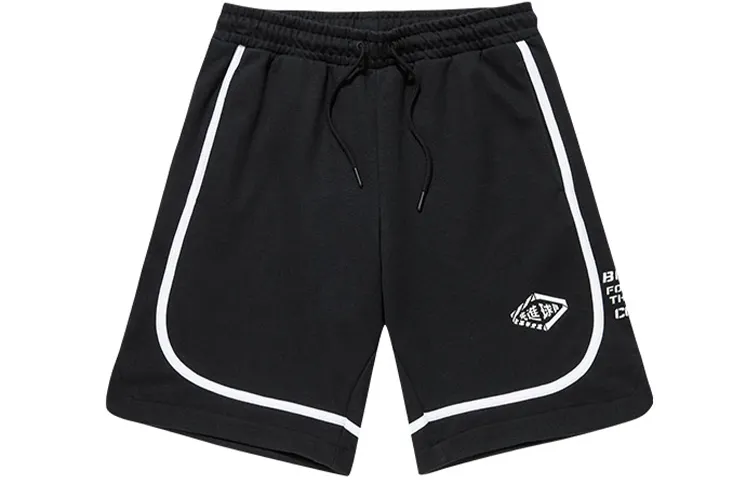 ANTA Basketball Collection Basketball Shorts Men's Black Moderate Sports Shorts