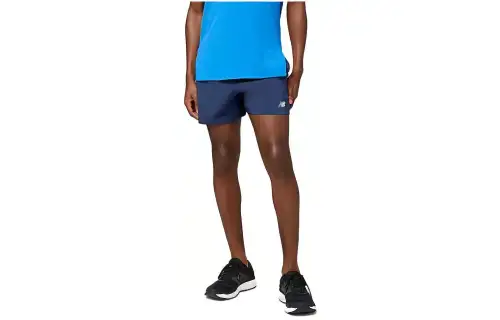 New Balance Casual Shorts Men's Marine Blue Moderate