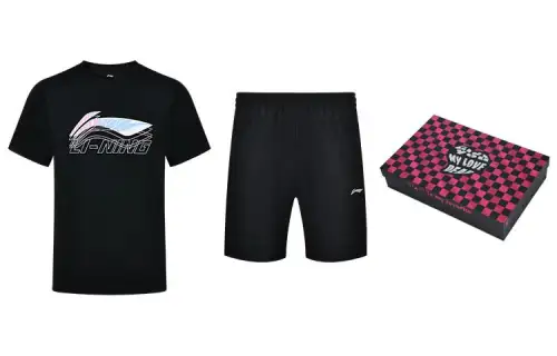 Li Ning Casual Sportswear Men's Crew Neck Moderate