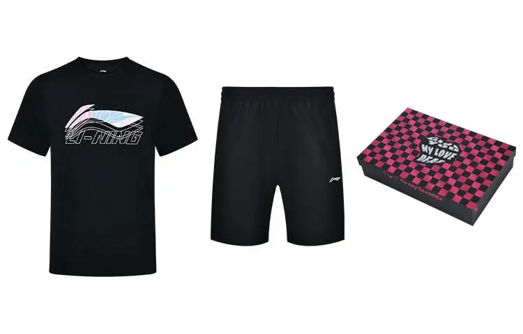 Li Ning Casual Sportswear Men's Crew Neck Moderate