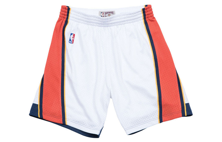 Mitchell Ness Basketball Shorts Unisex White