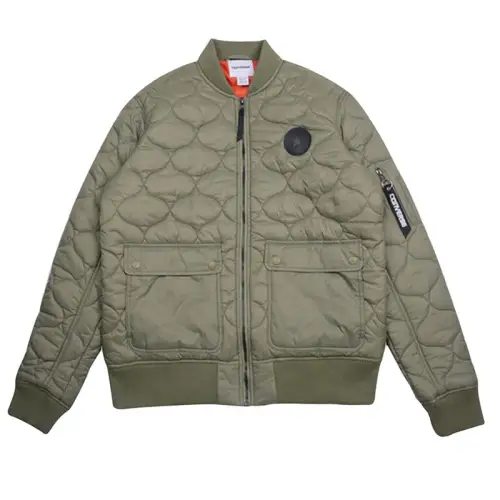 Converse Puffer Jacket Men's Vintage Green