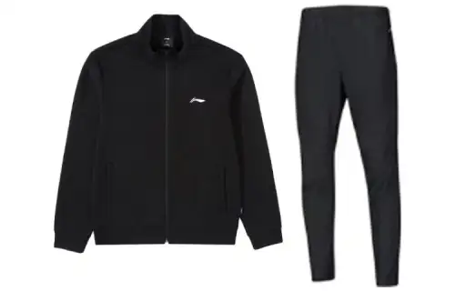 Li Ning Casual Sportswear Men's Stand Collar Moderate