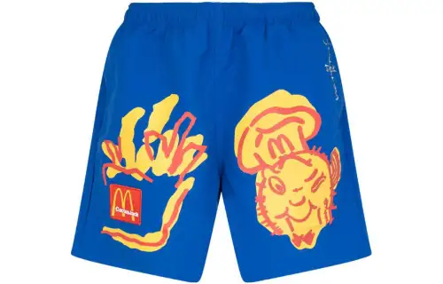Travis Scott X McDonald's Illustration Shorts